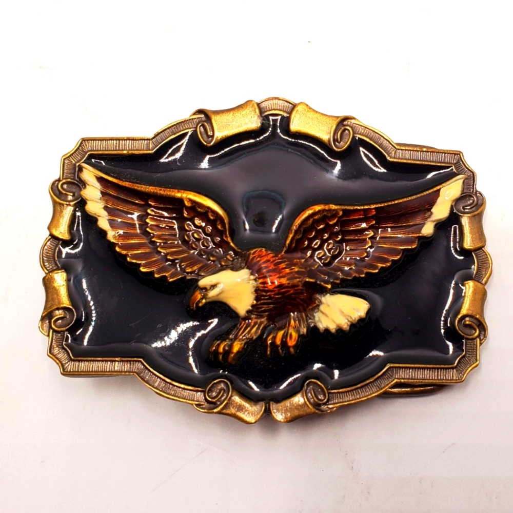 EAGLE BIKE BELT BUCKLE